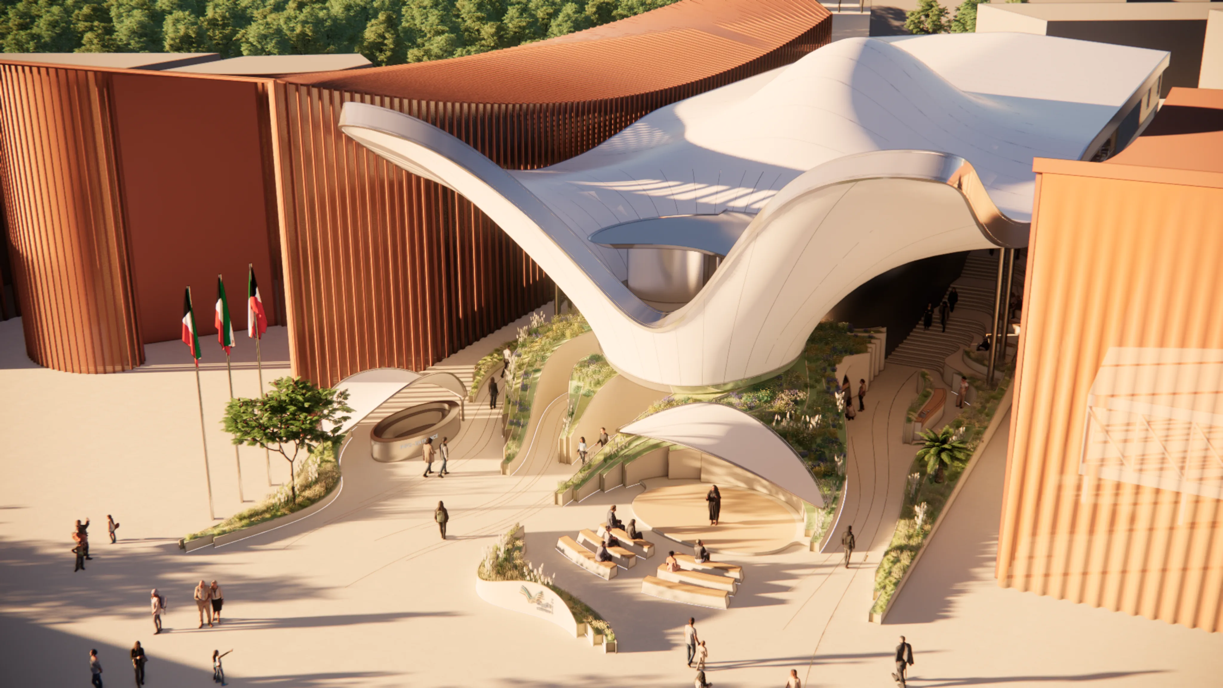 Kuwait Pavilion Expo 2025 - Work - LAVA Laboratory for